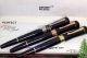 Perfect Replica Black Montblanc Bonheur Nuit Fineliner Pen with Gold Clip - Best Replica (2)_th.jpg